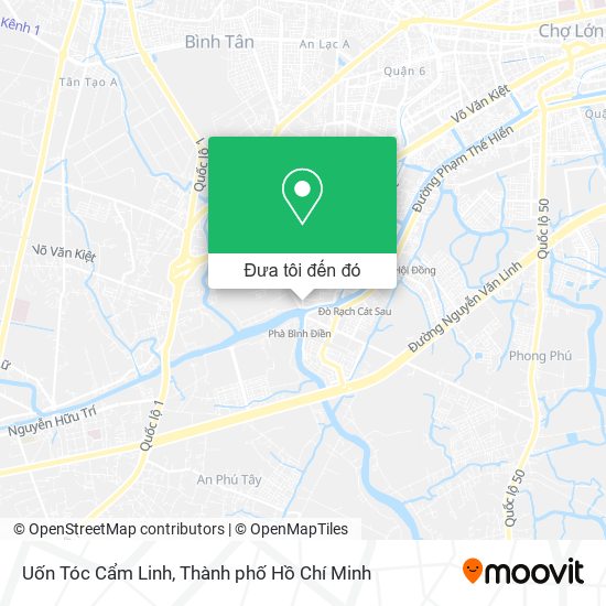 Bản đồ Uốn Tóc Cẩm Linh