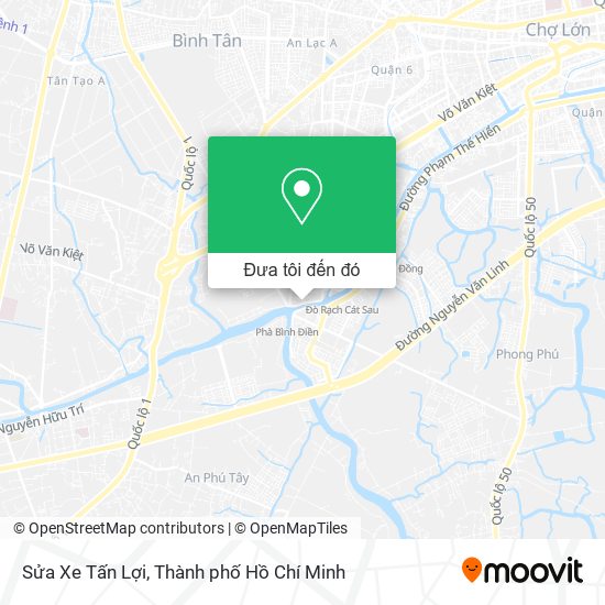 Bản đồ Sửa Xe Tấn Lợi