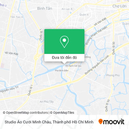 Bản đồ Studio Áo Cưới Minh Châu