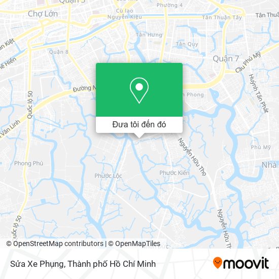 Bản đồ Sửa Xe Phụng