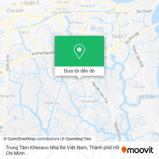 Bản đồ Trung Tâm Khexaco Nhà Bè Việt Nam