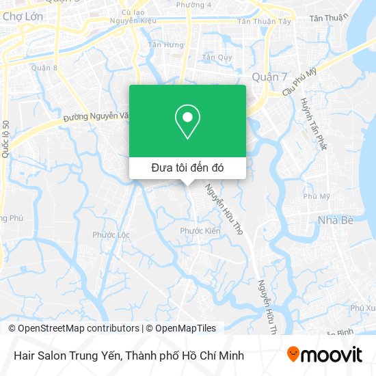 Bản đồ Hair Salon Trung Yến