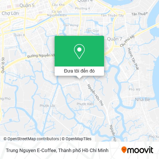 Bản đồ Trung Nguyen E-Coffee