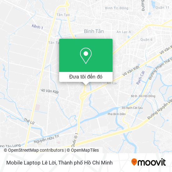 Bản đồ Mobile Laptop Lê Lời