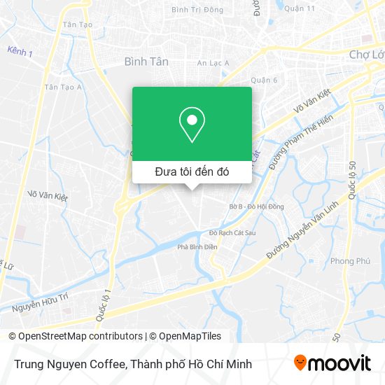 Bản đồ Trung Nguyen Coffee