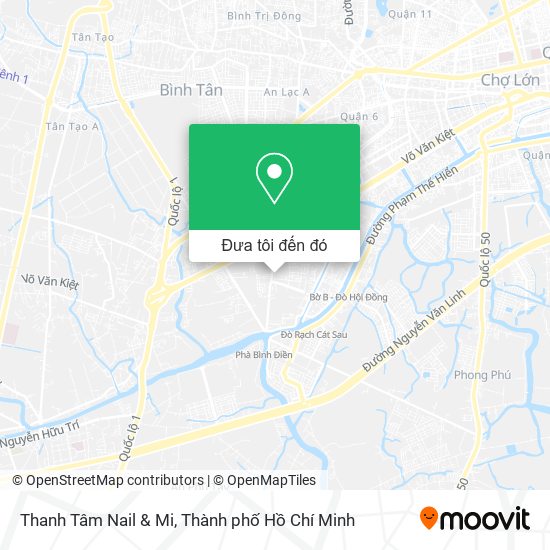 Bản đồ Thanh Tâm Nail & Mi