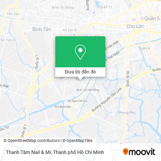 Bản đồ Thanh Tâm Nail & Mi
