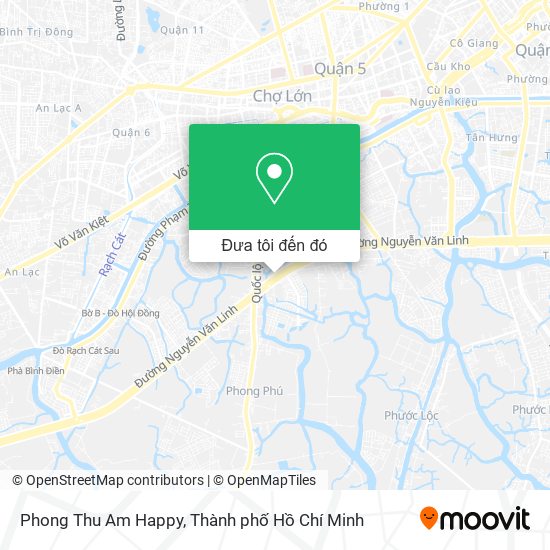 Bản đồ Phong Thu Am Happy