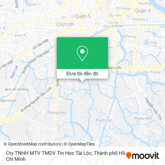 Bản đồ Cty TNHH MTV TMDV Tin Học Tài Lộc