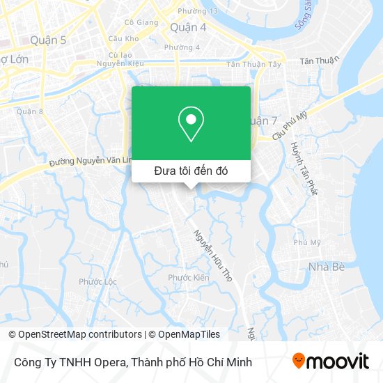 Bản đồ Công Ty TNHH Opera