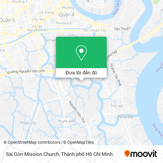 Bản đồ Sài Gòn Mission Church