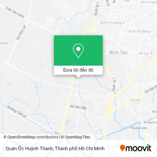 Bản đồ Quán Ốc Huỳnh Thanh