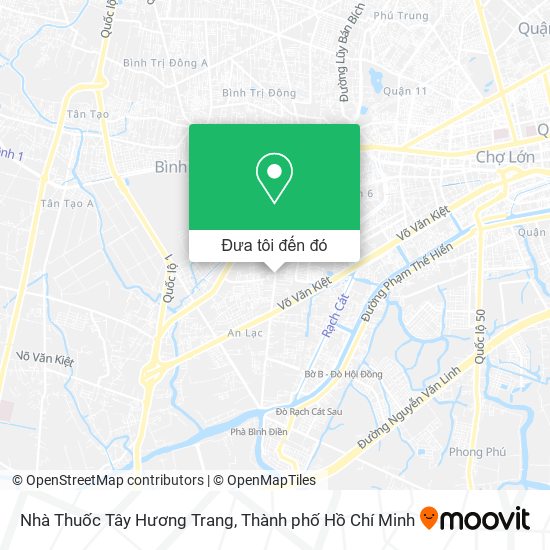 Bản đồ Nhà Thuốc Tây Hương Trang