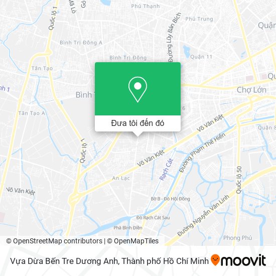 Bản đồ Vựa Dừa Bến Tre Dương Anh