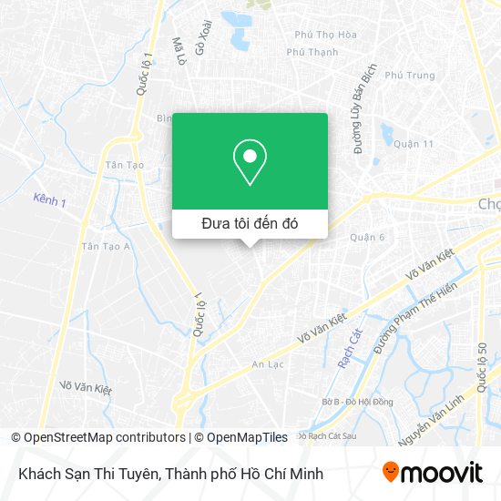 Bản đồ Khách Sạn Thi Tuyên