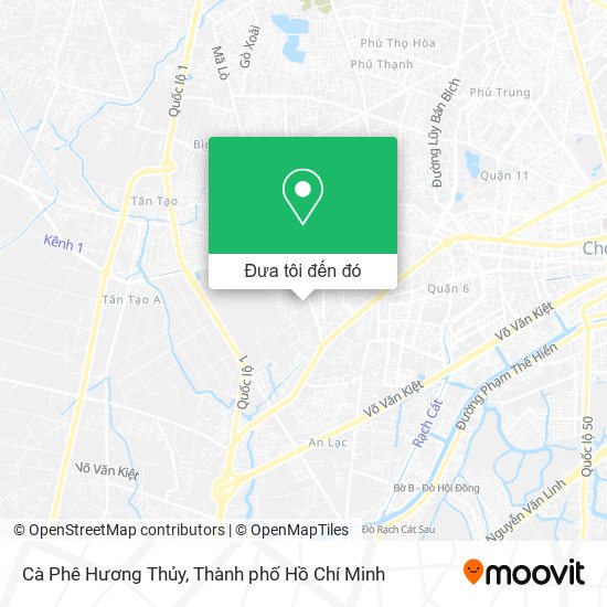 Bản đồ Cà Phê Hương Thủy