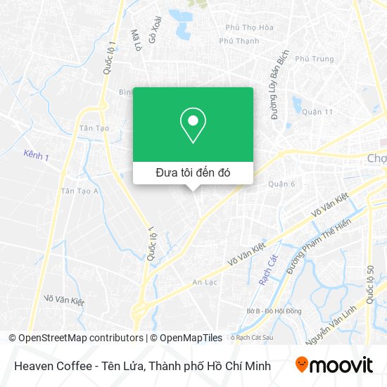 Bản đồ Heaven Coffee - Tên Lửa