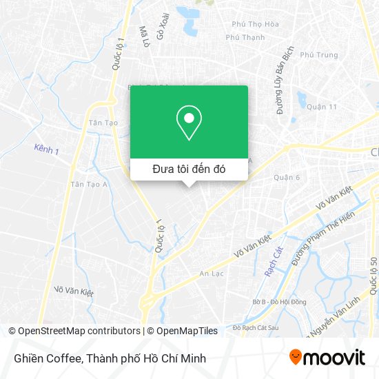 Bản đồ Ghiền Coffee