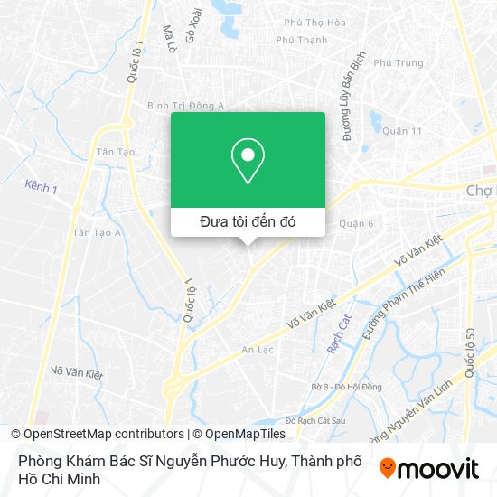 Bản đồ Phòng Khám Bác Sĩ Nguyễn Phước Huy