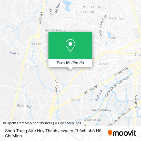 Bản đồ Shop Trang Sức Huy Thanh Jewelry