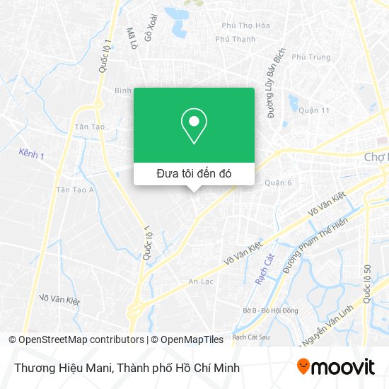 Bản đồ Thương Hiệu Mani