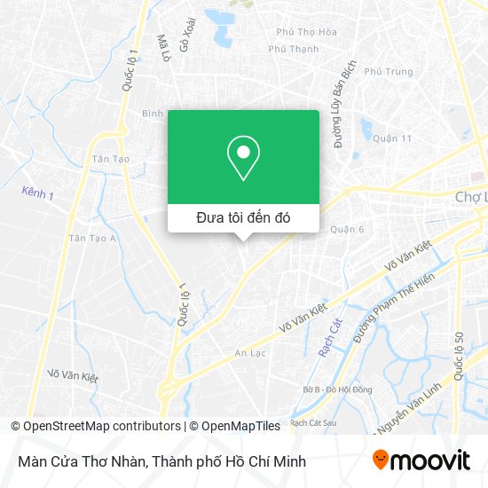 Bản đồ Màn Cửa Thơ Nhàn