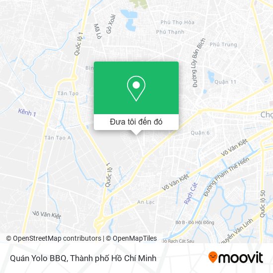 Bản đồ Quán Yolo BBQ