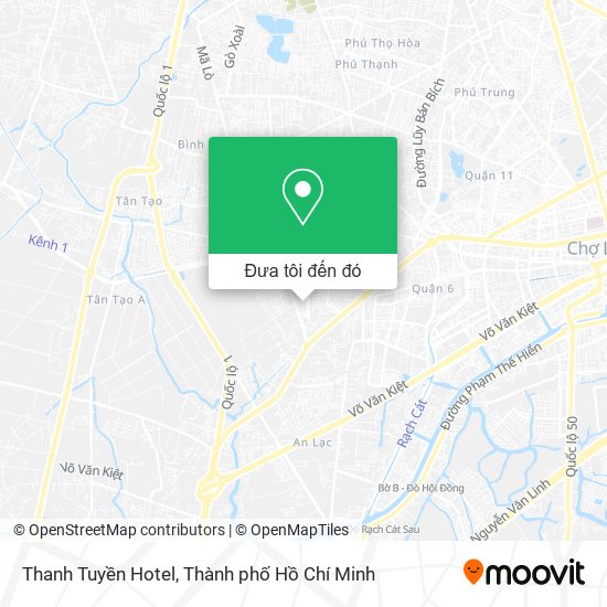 Bản đồ Thanh Tuyền Hotel
