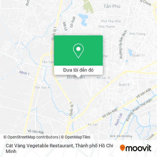 Bản đồ Cát Vàng Vegetable Restaurant