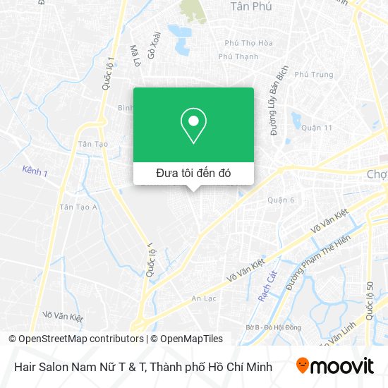 Bản đồ Hair Salon Nam Nữ T & T