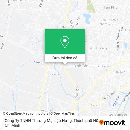 Bản đồ Công Ty TNHH Thương Mại Lập Hưng