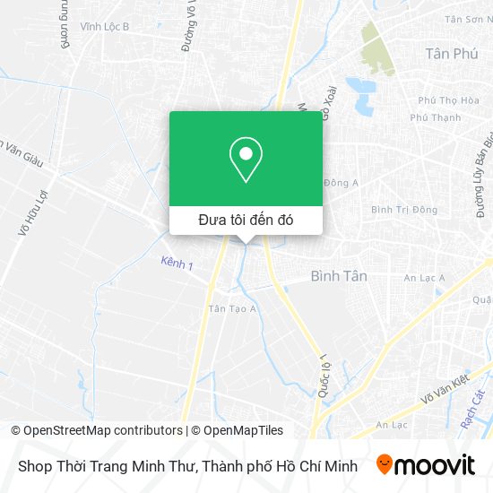 Bản đồ Shop Thời Trang Minh Thư