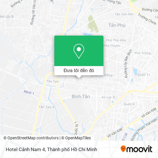 Bản đồ Hotel Cảnh Nam 4
