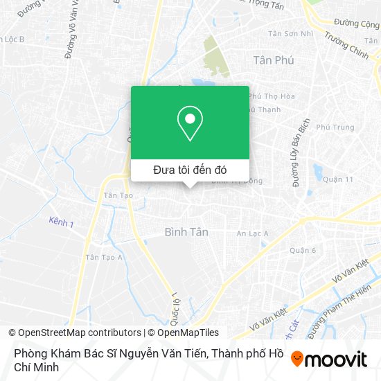 Bản đồ Phòng Khám Bác Sĩ Nguyễn Văn Tiến