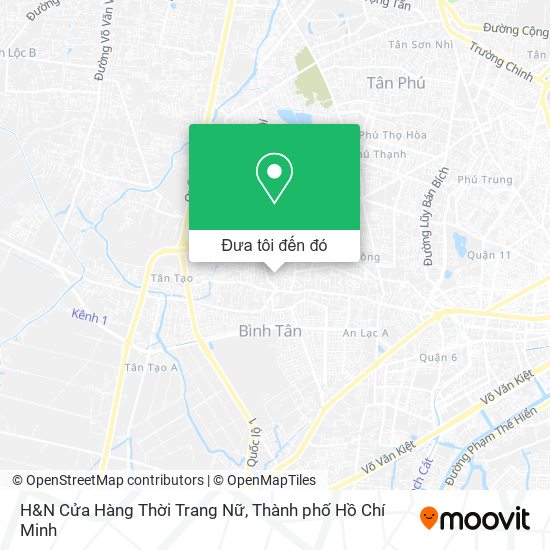 Bản đồ H&N Cửa Hàng Thời Trang Nữ