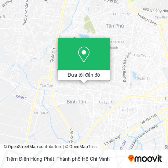 Bản đồ Tiệm Điện Hùng Phát