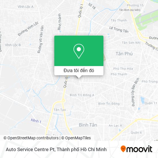 Bản đồ Auto Service Centre Pt