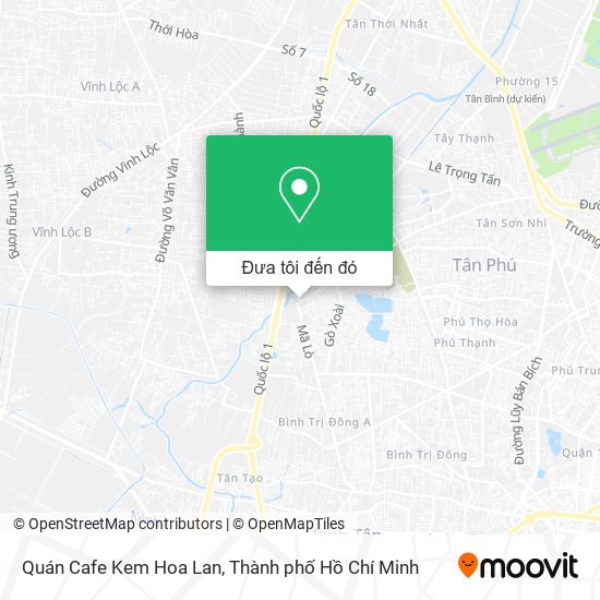 Bản đồ Quán Cafe Kem Hoa Lan