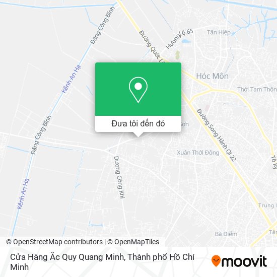 Bản đồ Cửa Hàng Ắc Quy Quang Minh