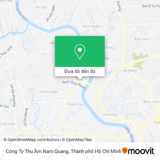 Bản đồ Công Ty Thu Âm Nam Quang