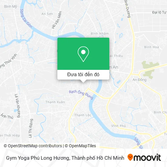 Bản đồ Gym Yoga Phú Long Hương