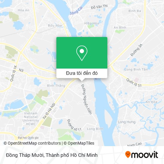 Bản đồ Đồng Tháp Mười