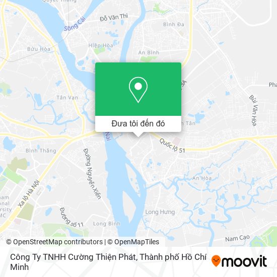 Bản đồ Công Ty TNHH Cường Thiện Phát