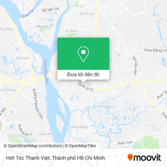 Bản đồ Hớt Tóc Thanh Việt