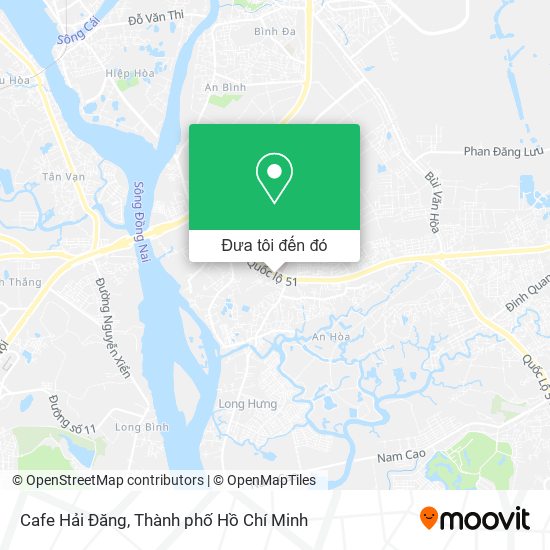 Bản đồ Cafe Hải Đăng