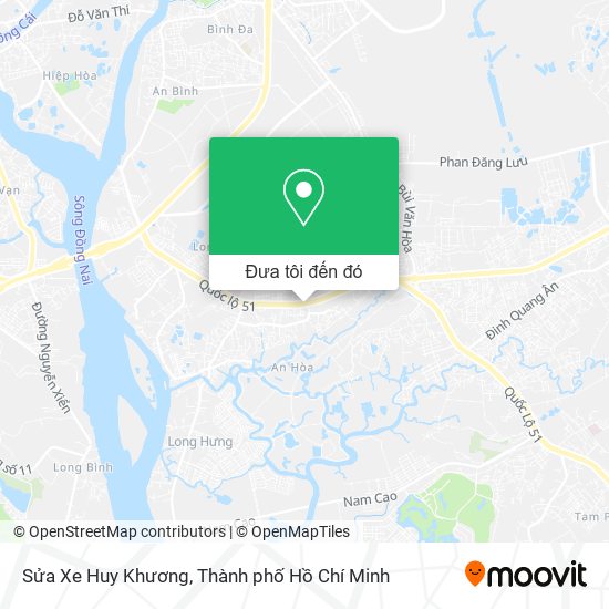 Bản đồ Sửa Xe Huy Khương