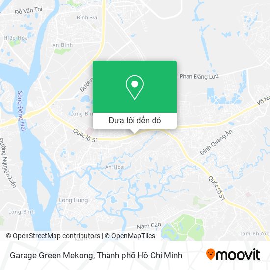 Bản đồ Garage Green Mekong