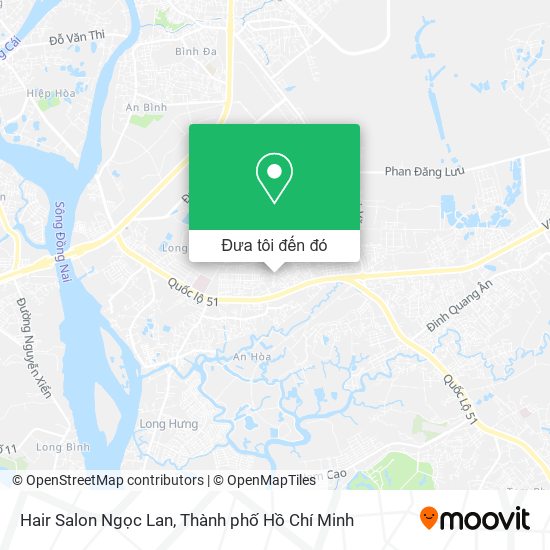Bản đồ Hair Salon Ngọc Lan