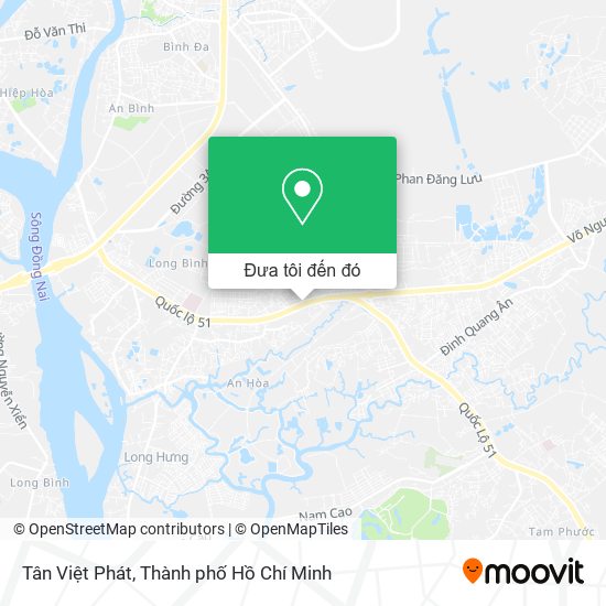 Bản đồ Tân Việt Phát