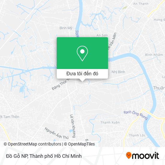 Bản đồ Đồ Gỗ NP